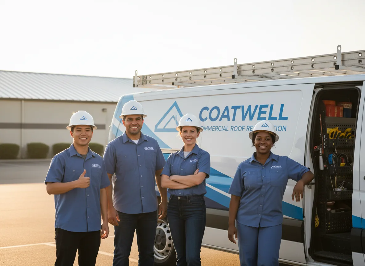 Commercial roof coating company in Winchester, ID